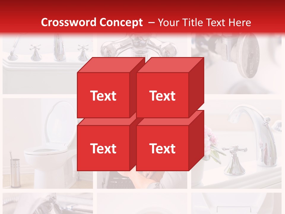Installing Sink Bath PowerPoint Template