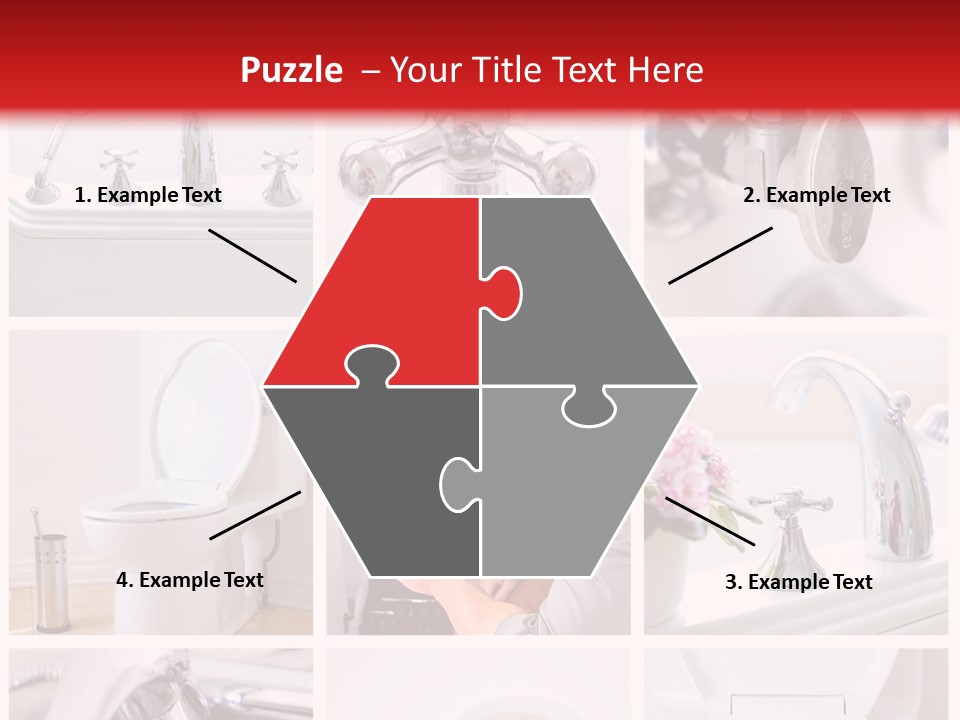 Installing Sink Bath PowerPoint Template