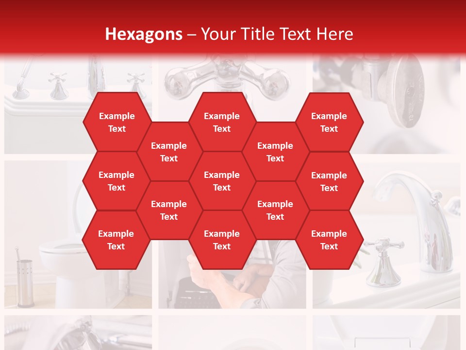 Installing Sink Bath PowerPoint Template