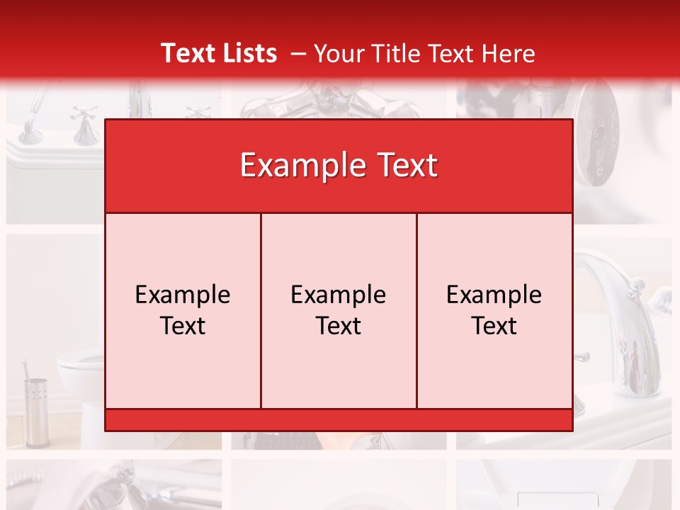 Installing Sink Bath PowerPoint Template