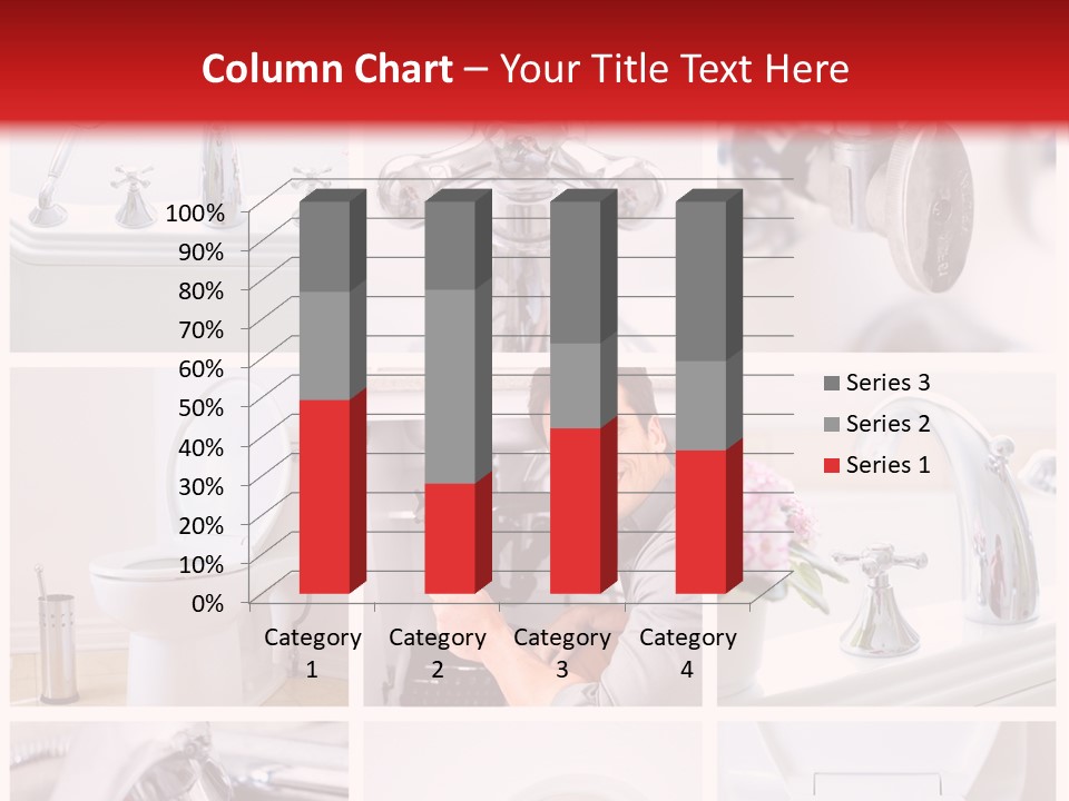 Installing Sink Bath PowerPoint Template