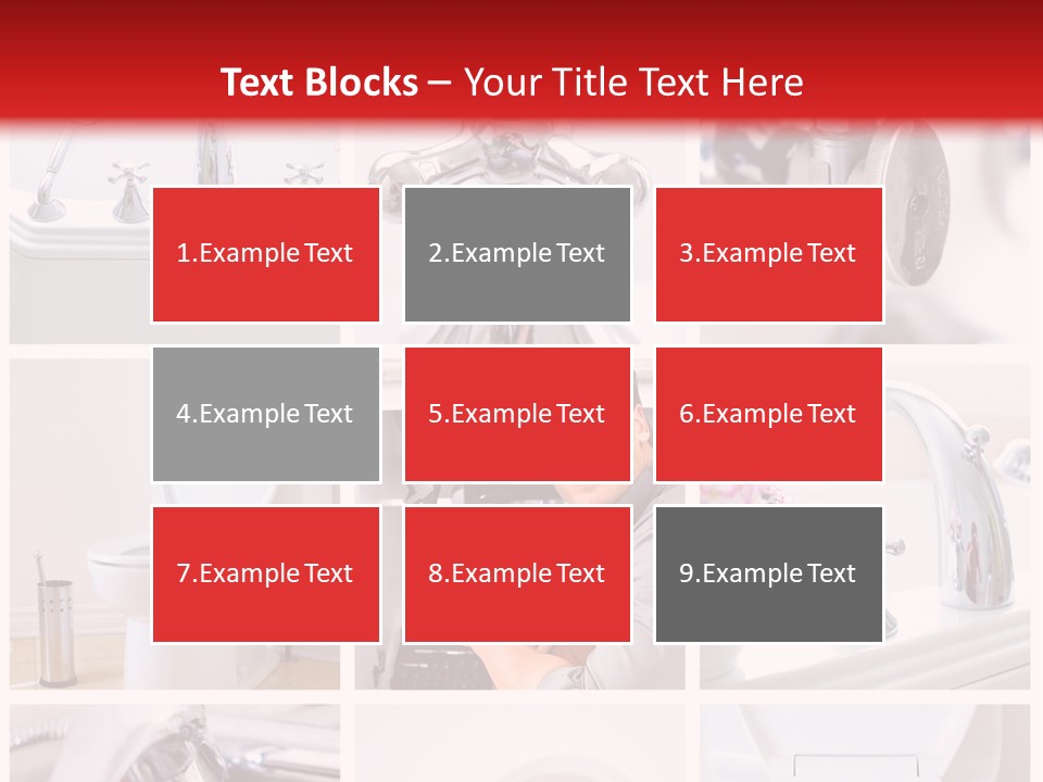 Installing Sink Bath PowerPoint Template