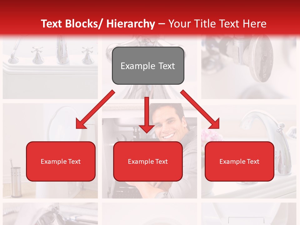 Installing Sink Bath PowerPoint Template