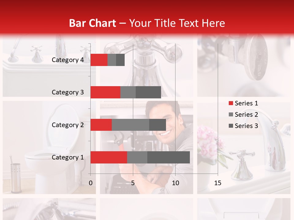 Installing Sink Bath PowerPoint Template
