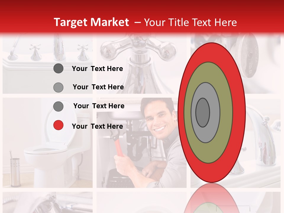 Installing Sink Bath PowerPoint Template