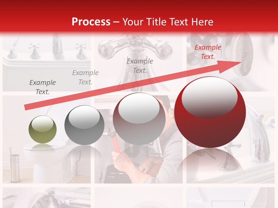 Installing Sink Bath PowerPoint Template