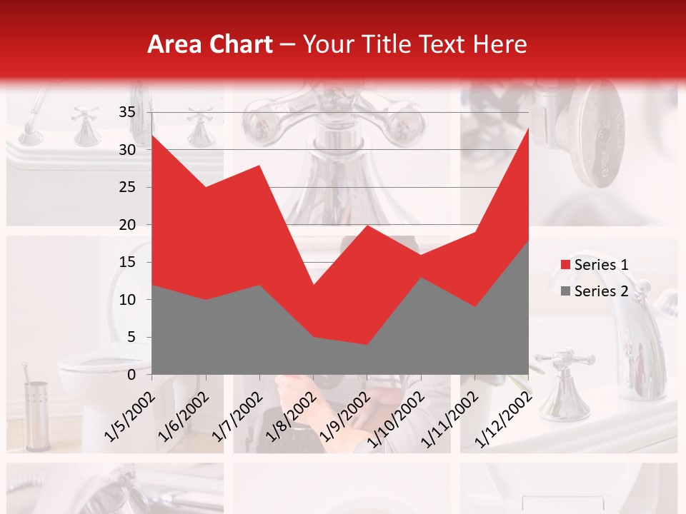Installing Sink Bath PowerPoint Template