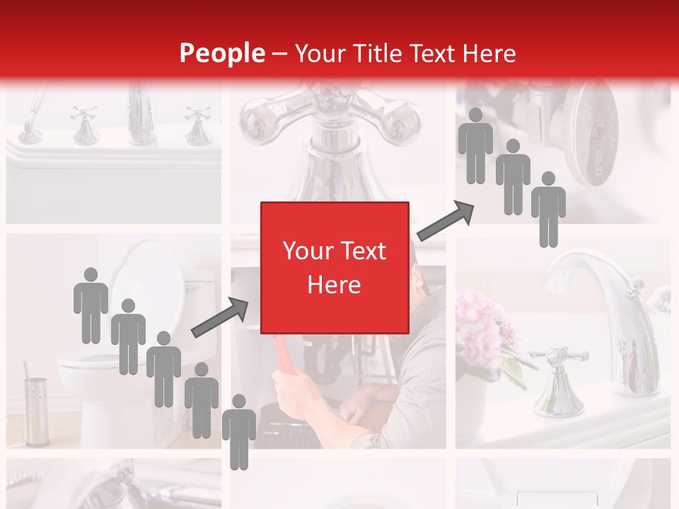 Installing Sink Bath PowerPoint Template