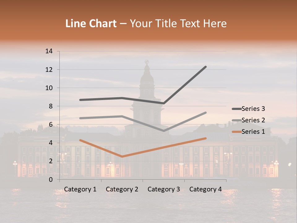 City Neva Night PowerPoint Template