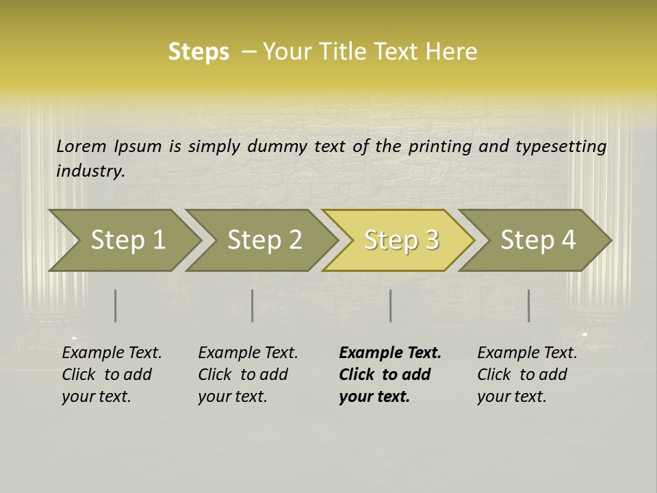 Gray Retro Vintage PowerPoint Template