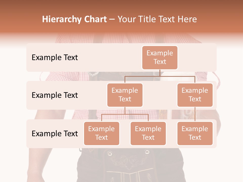 Cut Brown Crest PowerPoint Template