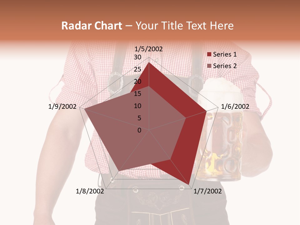 Cut Brown Crest PowerPoint Template