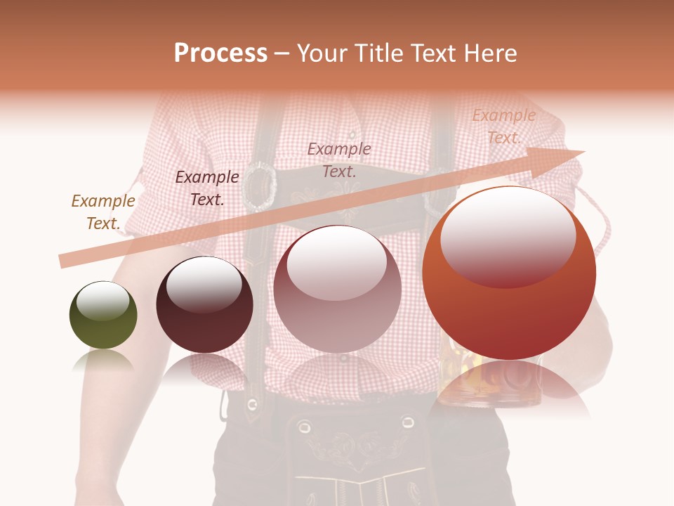 Cut Brown Crest PowerPoint Template