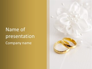 Symbol Ring Celebration PowerPoint Template