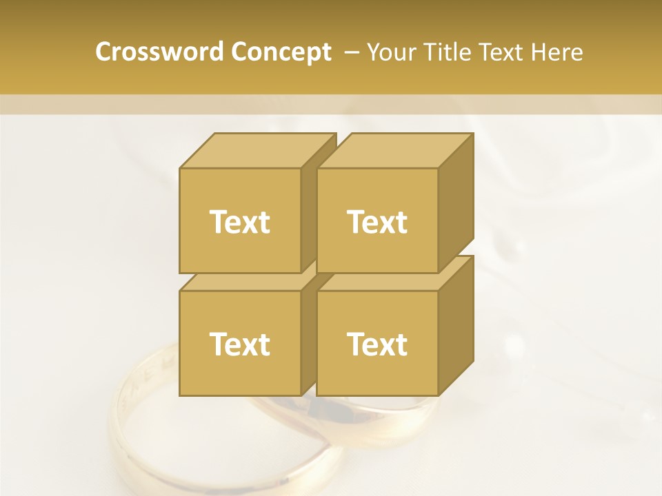 Symbol Ring Celebration PowerPoint Template