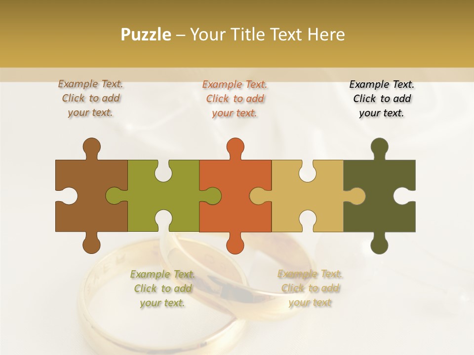 Symbol Ring Celebration PowerPoint Template