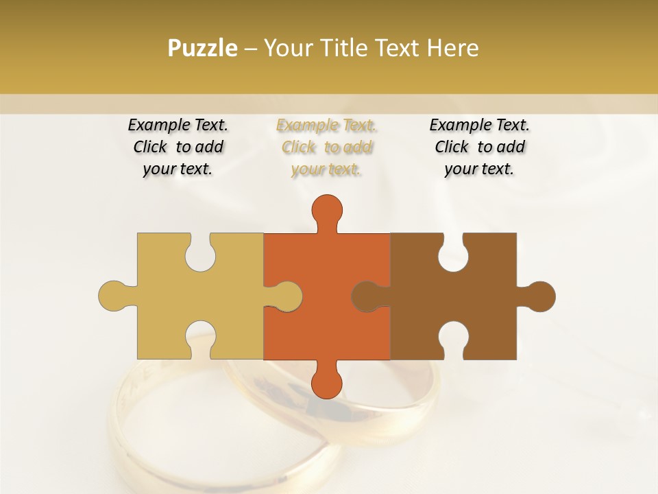 Symbol Ring Celebration PowerPoint Template