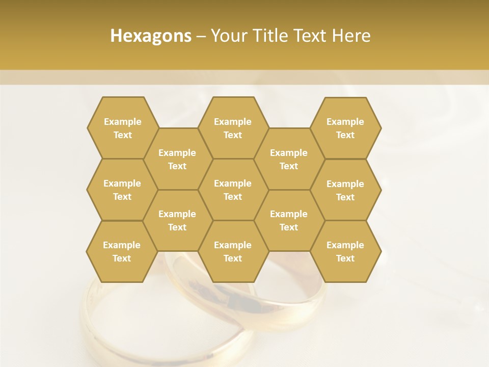 Symbol Ring Celebration PowerPoint Template