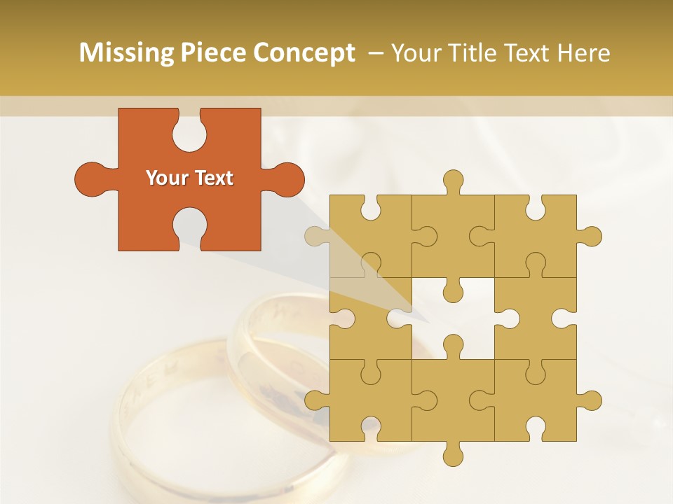 Symbol Ring Celebration PowerPoint Template