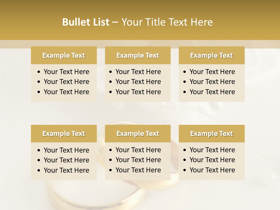 Symbol Ring Celebration PowerPoint Template