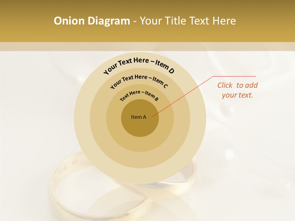 Symbol Ring Celebration PowerPoint Template