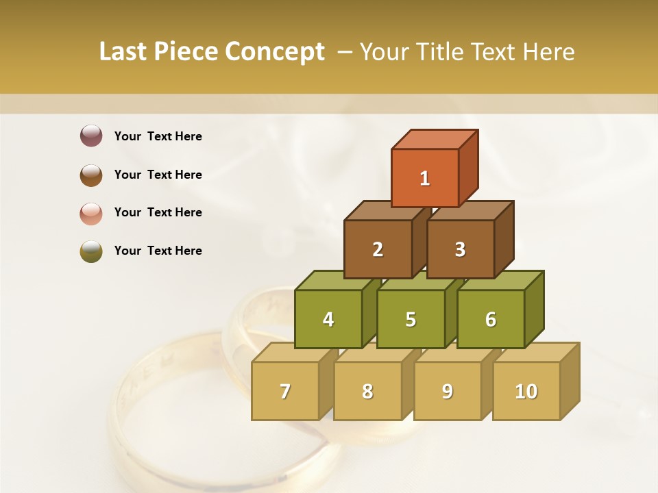 Symbol Ring Celebration PowerPoint Template