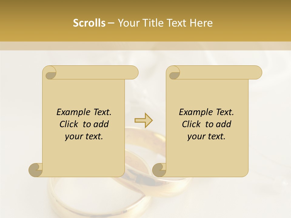 Symbol Ring Celebration PowerPoint Template