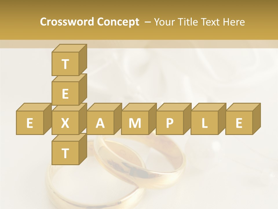 Symbol Ring Celebration PowerPoint Template