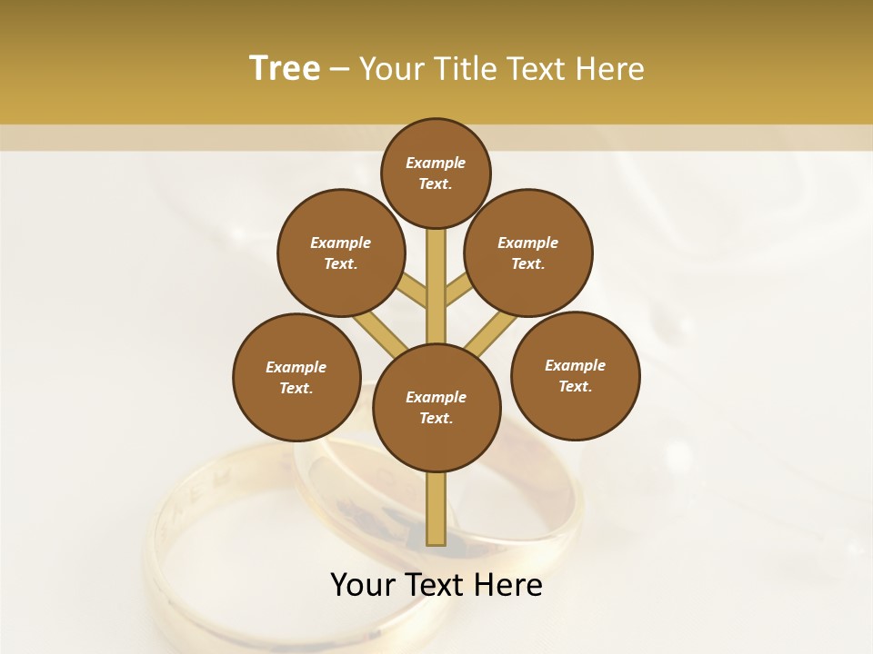 Symbol Ring Celebration PowerPoint Template