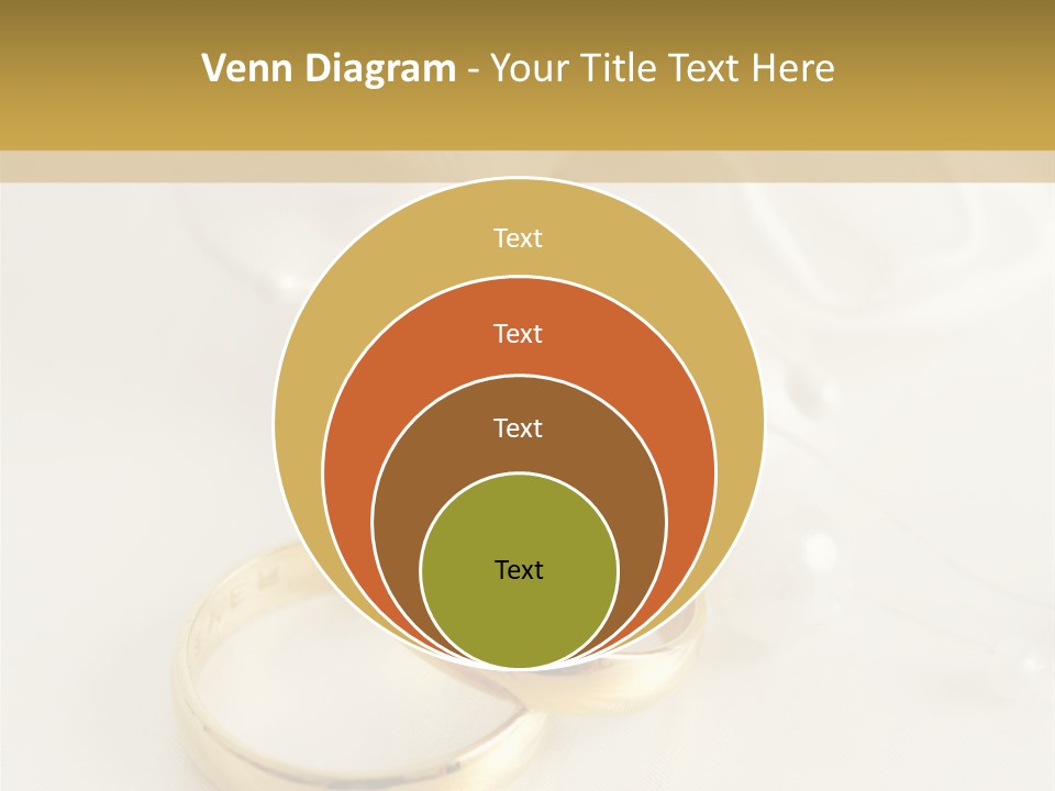 Symbol Ring Celebration PowerPoint Template