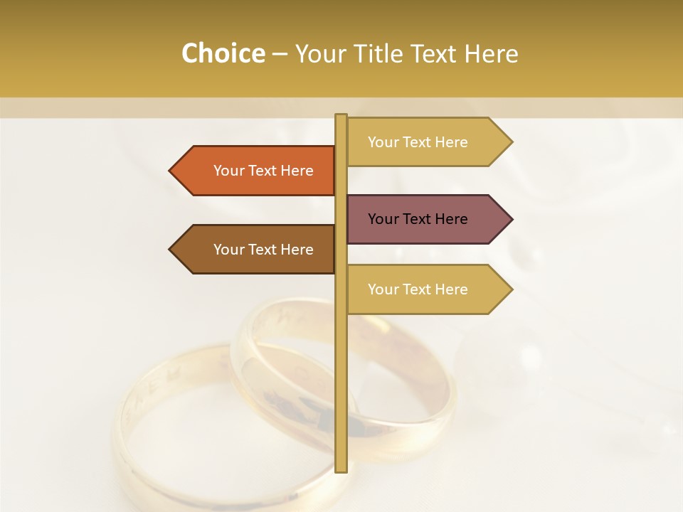 Symbol Ring Celebration PowerPoint Template