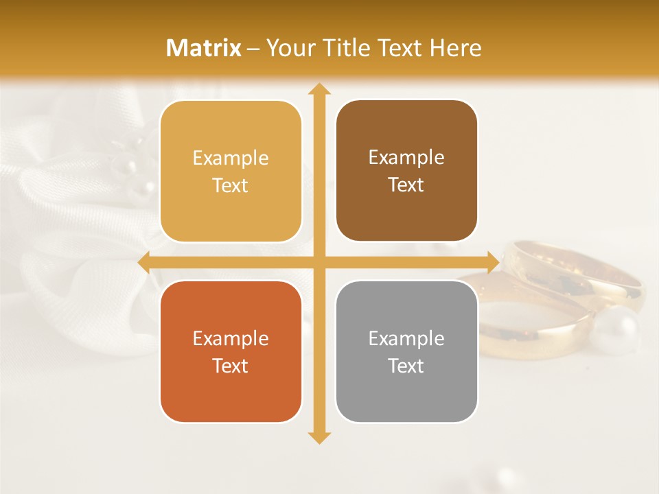 Detail Bridal Wedding PowerPoint Template