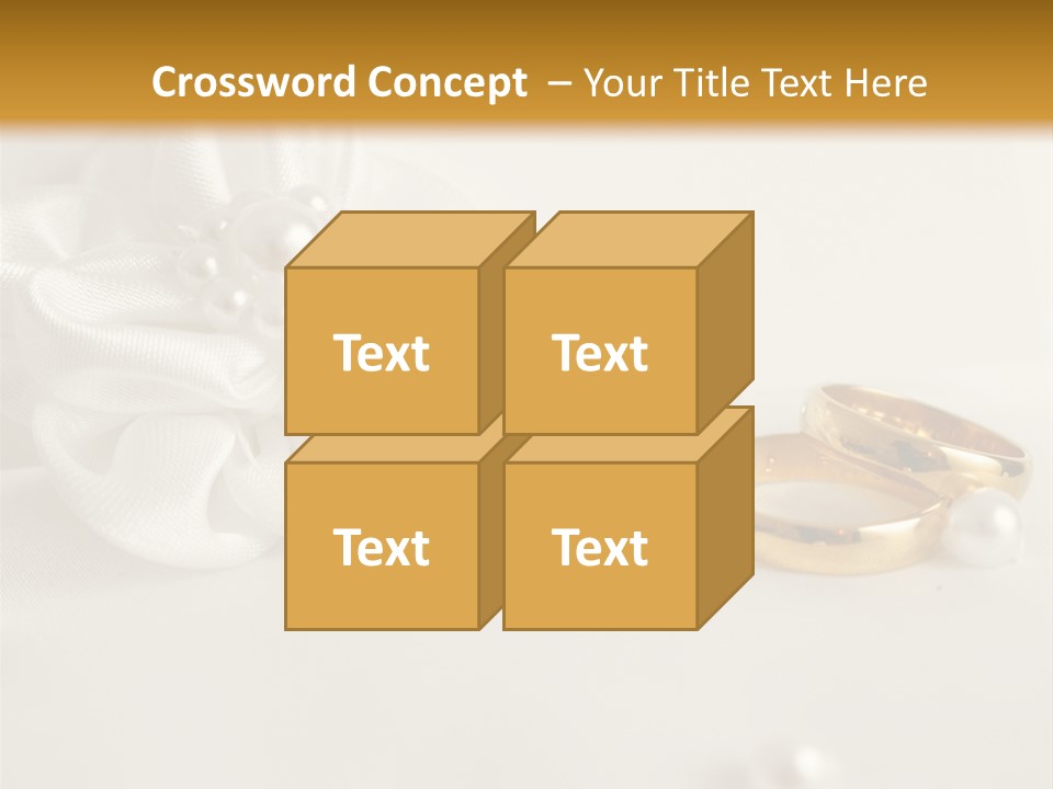 Detail Bridal Wedding PowerPoint Template