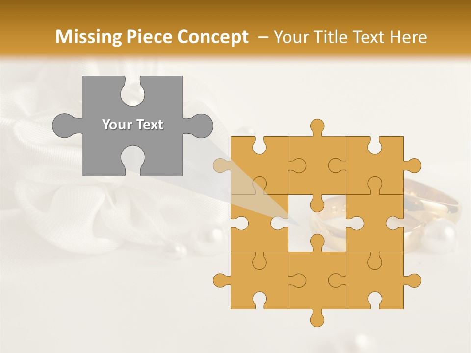 Detail Bridal Wedding PowerPoint Template