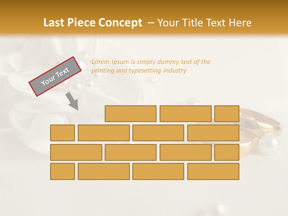 Detail Bridal Wedding PowerPoint Template