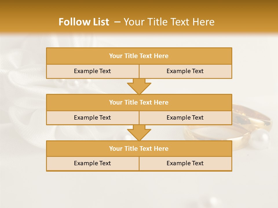 Detail Bridal Wedding PowerPoint Template