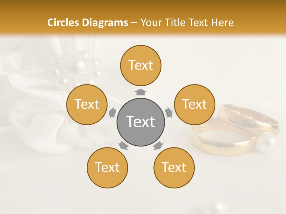 Detail Bridal Wedding PowerPoint Template