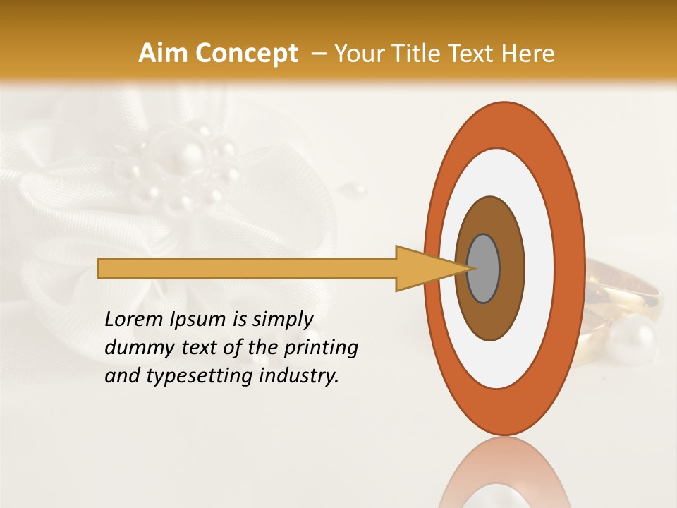 Detail Bridal Wedding PowerPoint Template