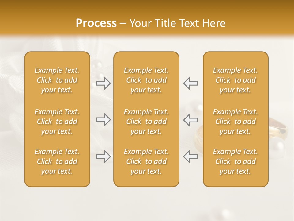 Detail Bridal Wedding PowerPoint Template