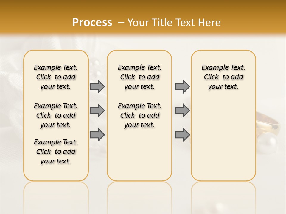 Detail Bridal Wedding PowerPoint Template
