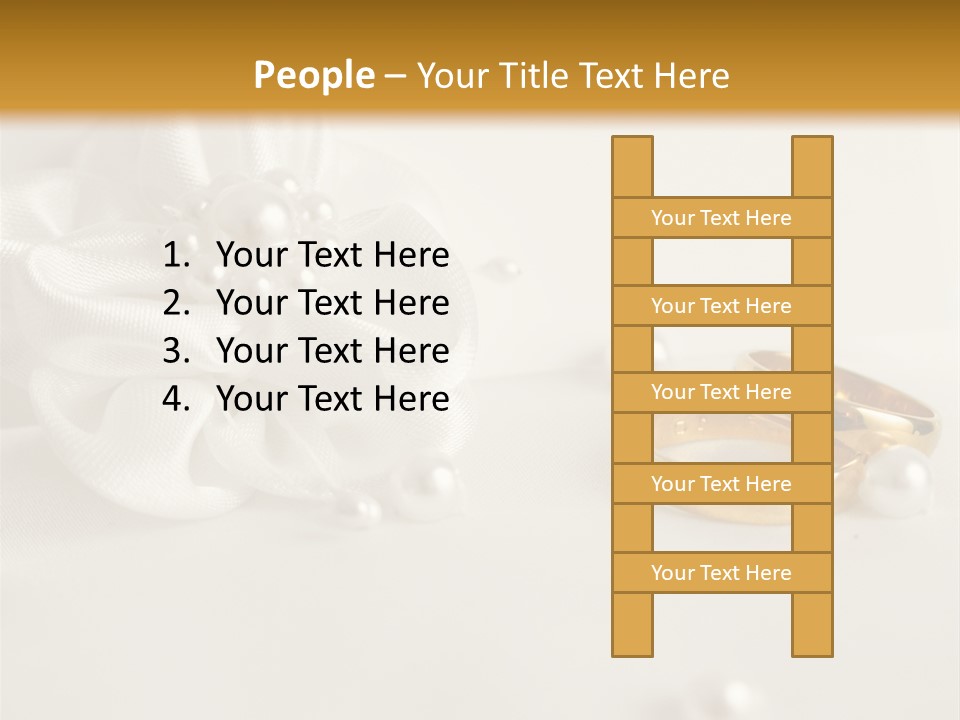 Detail Bridal Wedding PowerPoint Template