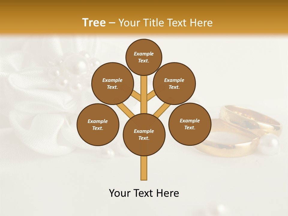 Detail Bridal Wedding PowerPoint Template