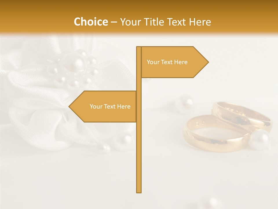 Detail Bridal Wedding PowerPoint Template