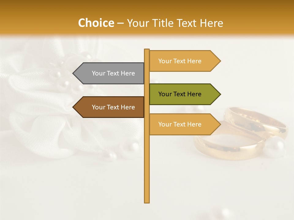 Detail Bridal Wedding PowerPoint Template