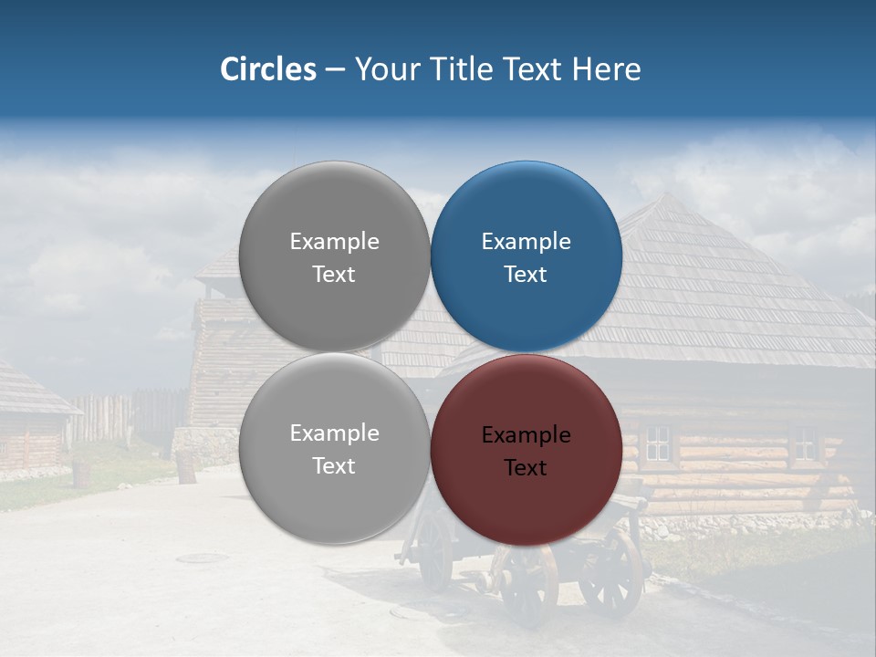 Cart History Zaporozhye PowerPoint Template
