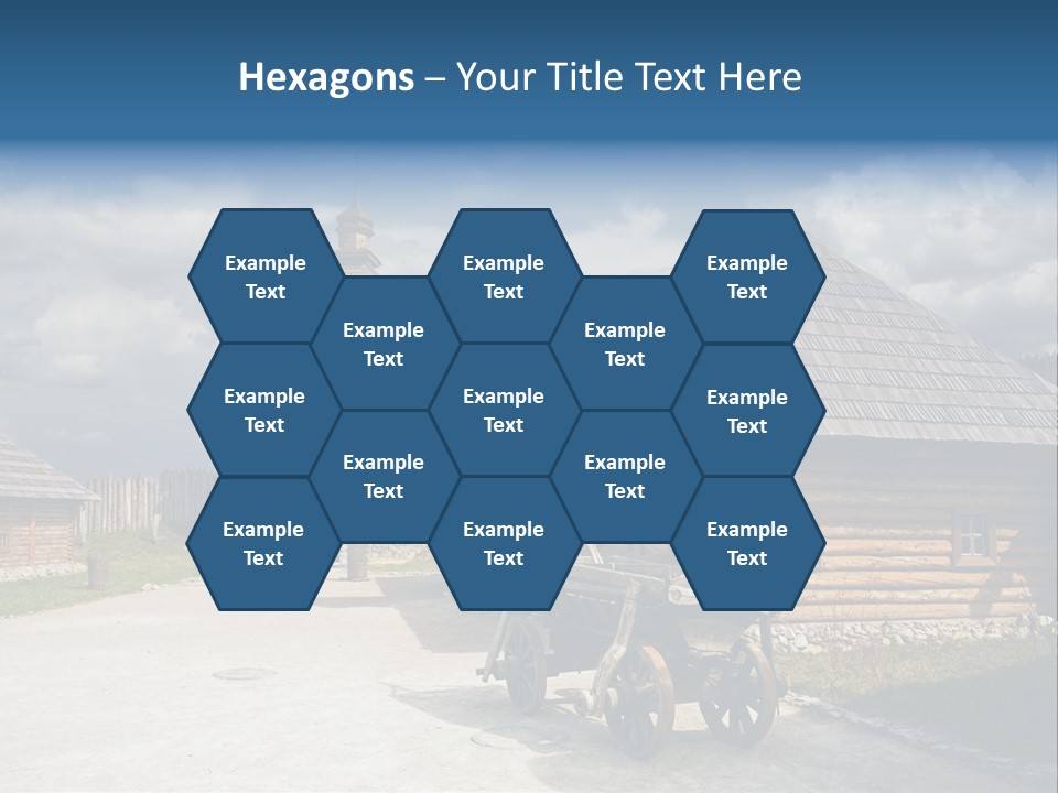 Cart History Zaporozhye PowerPoint Template