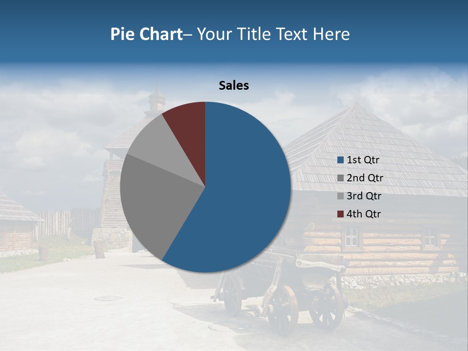 Cart History Zaporozhye PowerPoint Template