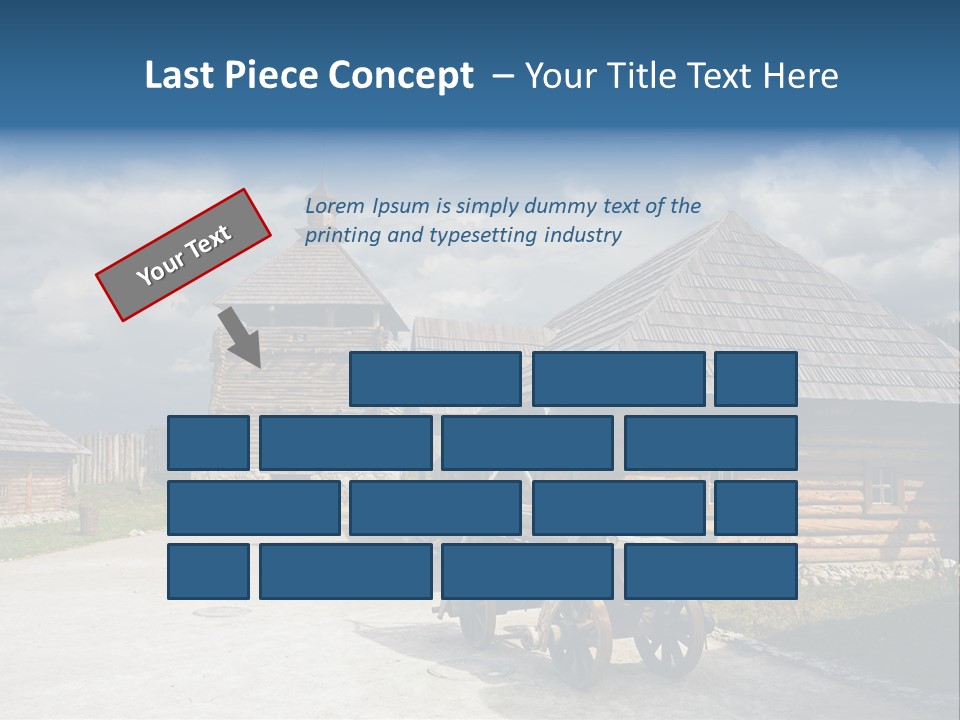 Cart History Zaporozhye PowerPoint Template