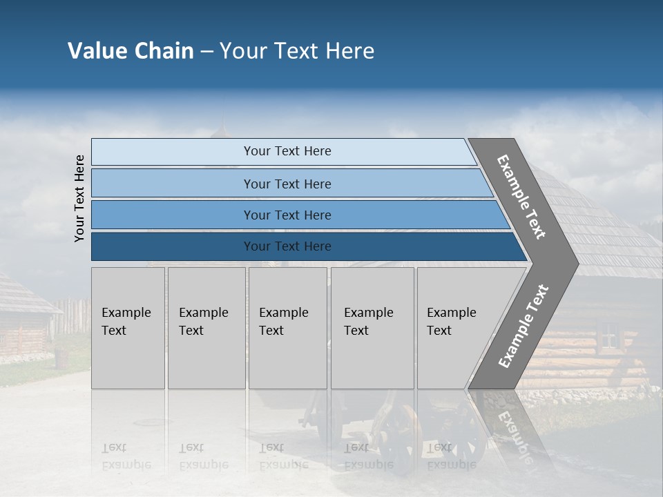 Cart History Zaporozhye PowerPoint Template
