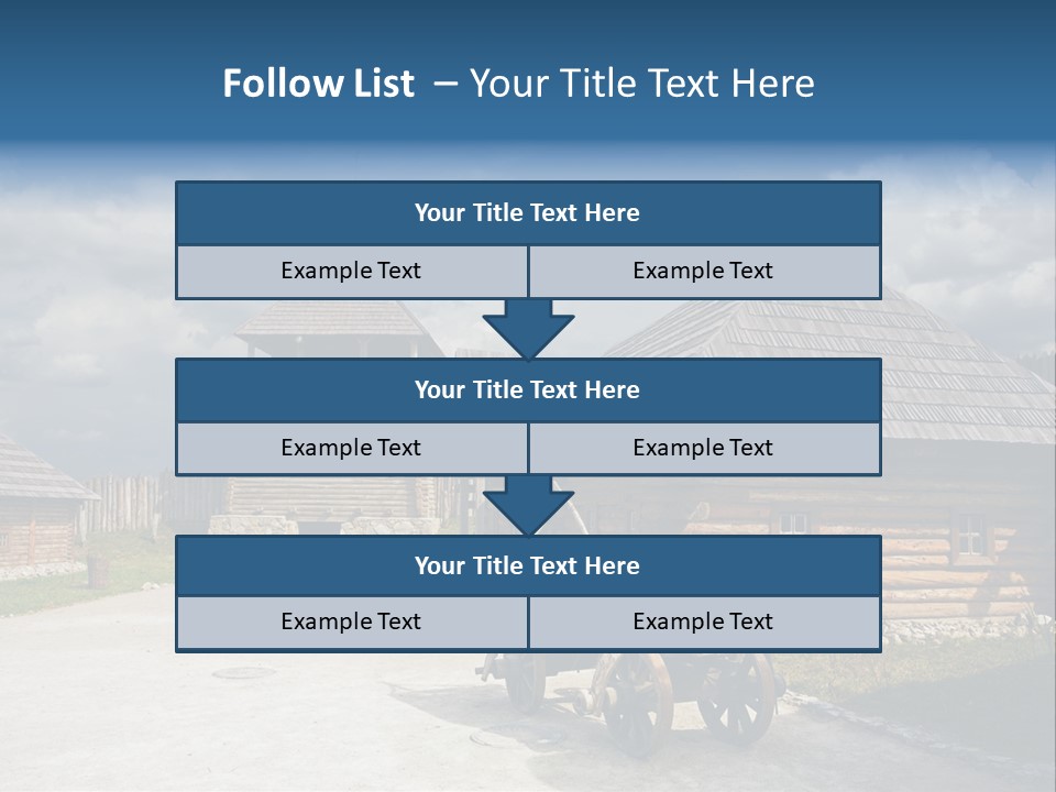Cart History Zaporozhye PowerPoint Template